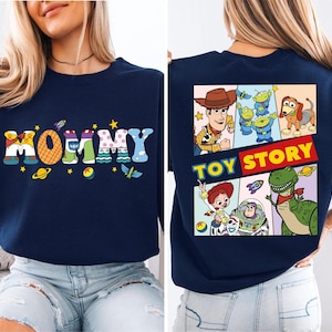 Toy Story Mommy Daddy T-Shirt, Disneyland Mom Dad Life Tee, Dad and Mom Shirt, Mother and Father Gift Shirt, Disneyland Family Trip Shirt image 2