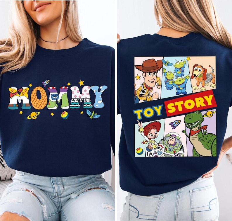 Toy Story Mommy Daddy T-Shirt, Disneyland Mom Dad Life Tee, Dad and Mom Shirt, Mother and Father Gift Shirt, Disneyland Family Trip Shirt image 2