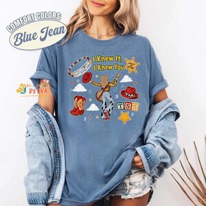 Disneyland Pixar Toy Story 5 I Knew It I Knew You Shirt, Toy Story 5 Shirt, Funny Family Matching Gift, Lilypad Buzz Woody Jessie Toy Story zdjęcie 2