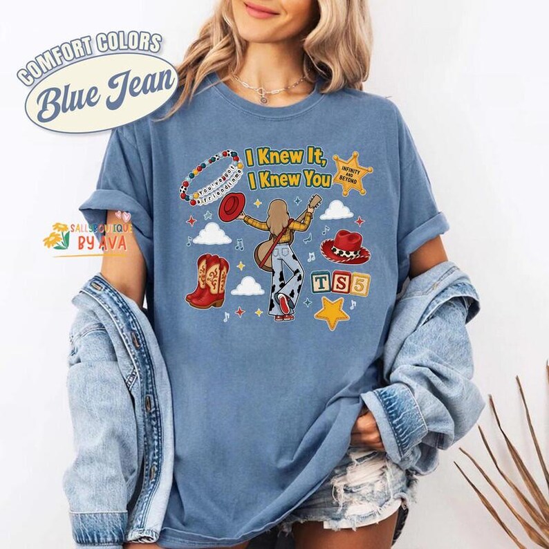 Disneyland Pixar Toy Story 5 I Knew It I Knew You Shirt, Toy Story 5 Shirt, Funny Family Matching Gift, Lilypad Buzz Woody Jessie Toy Story zdjęcie 2