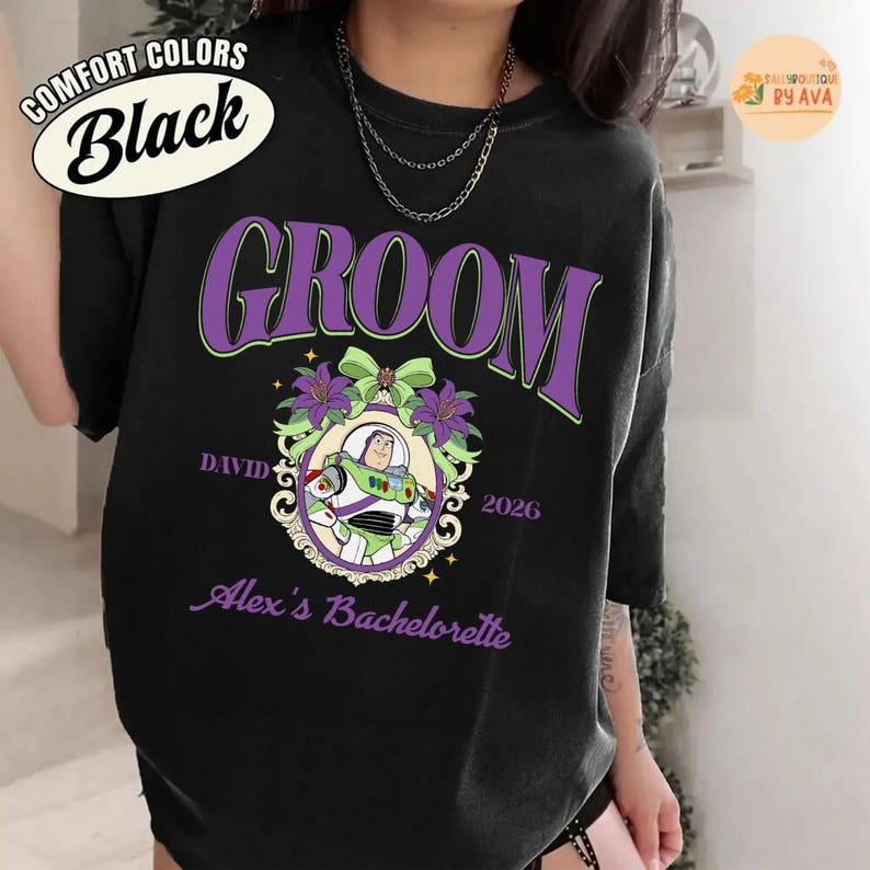 Custom Toy Story Bachelorette Shirt, Disneyland Bridal Team Tee, Bachelor Party Gift, Jessie and Bo Beep, Best Friend Tee, Bride Gift image 2
