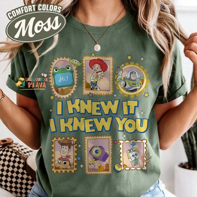 Disneyland Pixar Toy Story 5 I Knew It I Knew You Shirt, Lilypad Buzz Woody Jessie Toy Story Land You've Got a Friend In Me Shirt image 6