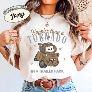 Funny Tow Mater Disneyland Shirt, Disneyland Shirt, Vacation Tee, Group Matching Shirts, Cars Birthday, Disneyworld Shirt, Family Vacation image 3