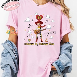 Disney Toy Story 5 I Knew It, I Knew You Music Shirt, Toy Story 5 Movie 2026, Jessie Toy Story 5 Inspired Shirt image 3