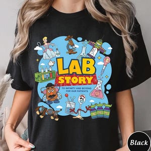 Lab Week 2026 Toy Story Shirt, Laboratory Team, Medical Lab Tech Shirt, Medical Assistant Barb, Patient Care Tech Lab Week Group Team Shirt image 5