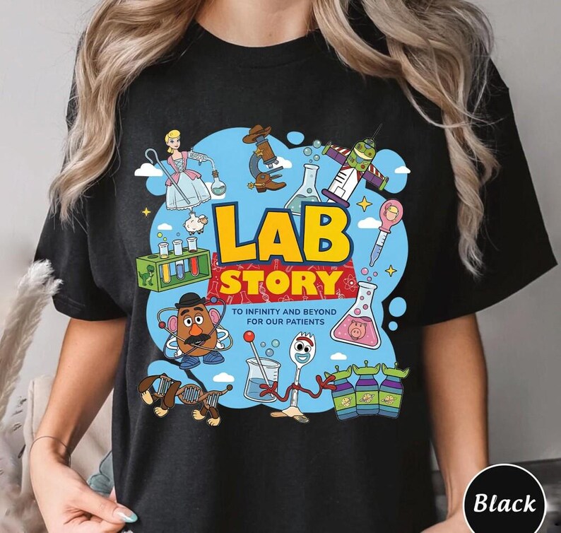 Lab Week 2026 Toy Story Shirt, Laboratory Team, Medical Lab Tech Shirt, Medical Assistant Barb, Patient Care Tech Lab Week Group Team Shirt image 5