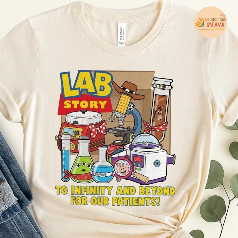Toy Story Lab Week 2026 Shirt Lab Story Shirt Lab Week Shirt Lab Team Shirt Lab Assistant Shirt Phlebotomist Shirt Med Lab Tech Group Shirt image 1