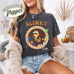 Custom All Disneyland Pixar Toy Story Checkered Shirt, Woody Buzz Jessie Rex Lotso, Family Vacation Tee, Personalized Group Matching Tee image 7