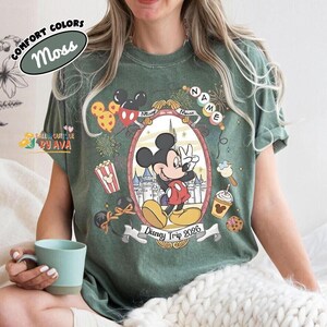 Custom All Characters Disneyland Trip 2026 Shirt, Personalized WDW Family Vacation Matching Tee, Magic Kingdom Mickey Pooh Stitch Buzz Shirt image 7
