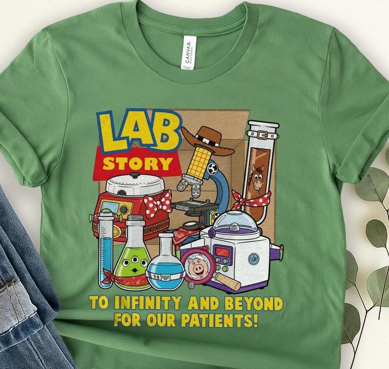 Toy Story Lab Week 2026 Shirt Lab Story Shirt Lab Week Shirt Lab Team Shirt Lab Assistant Shirt Phlebotomist Shirt Med Lab Tech Group Shirt image 3