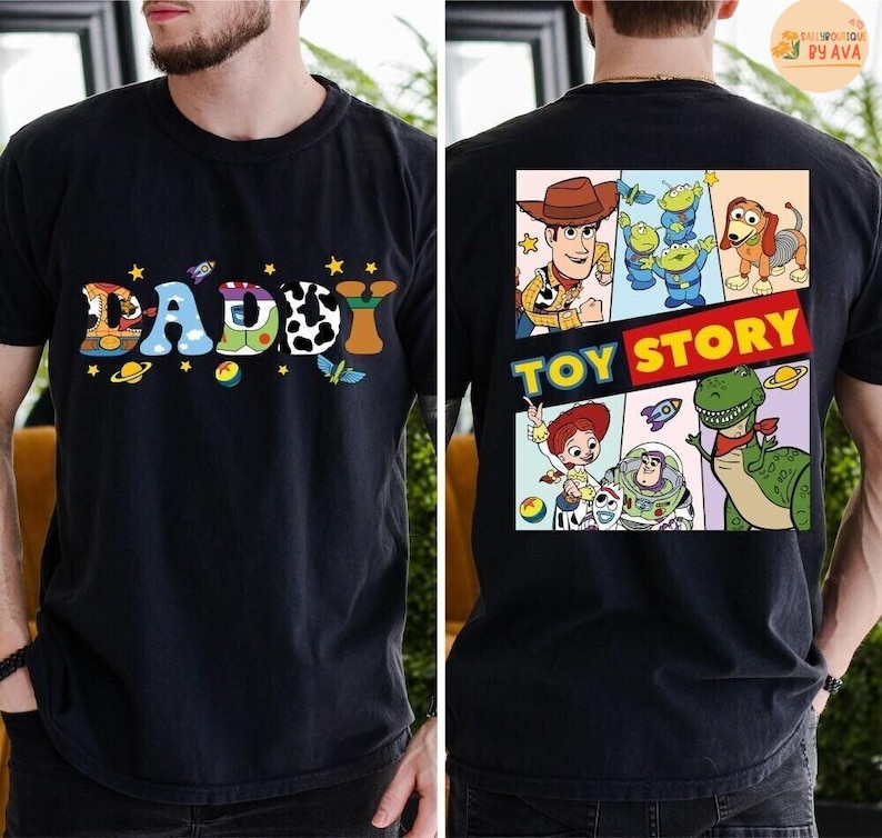 Toy Story Mommy Daddy T-Shirt, Disneyland Mom Dad Life Tee, Dad and Mom Shirt, Mother and Father Gift Shirt, Disneyland Family Trip Shirt image 5