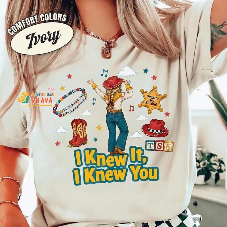 Toy Story 5 Friendship I Knew It I Knew You,Toy Story 5 Movie Tee, You've Got A Friend In Me, To Infinity And Beyond, Toy Story Land immagine 4