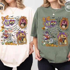 Camiseta Comfort Colors® Coquette de Toy Story para Halloween, Camiseta de Disneyland para Halloween, Camiseta vintage de Toy Story, Fiesta de Mickey No Tan Aterradora 2026 imagen 4