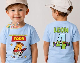 Toy Story You've got a friends who's three, Toy Story Inspired 3rd Birthday Shirt: Sheriff Cowboy Theme for Boys - Infinity and Beyond Party