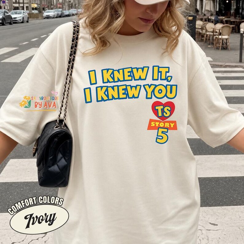 Disneyland Pixar Toy Story 5 I Knew It I Knew You Shirt, Toy Story 5 Inspired Shirt, I Knew It I Knew You Inspired Tshirt image 2