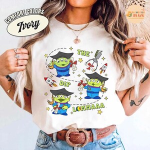 Disneyland Toy Story Aliens Graduated Shirt, Graduation Class Shirt, Pixar Alien Senior, Toy Story Diploma Graduated Tee, Aliens Grad Trip image 3