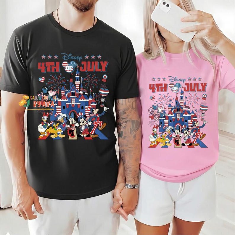 Mickey And Friends Disneyland 4Th Of July Shirt, Happy 4Th Of July, Happy Independence Day Shirt, 250 Years Celebration Shirt image 1