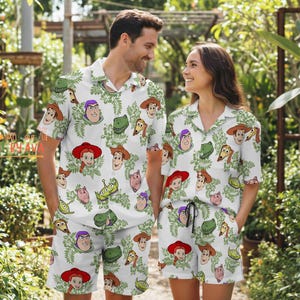 Toy Story Hawaiian Shirt, Disneyland Toy Story Friends Summer Shirt, Woody Buzz Lightyear Button Up Shirt, Hawaii Shirt For Toy Story Lover bild 2