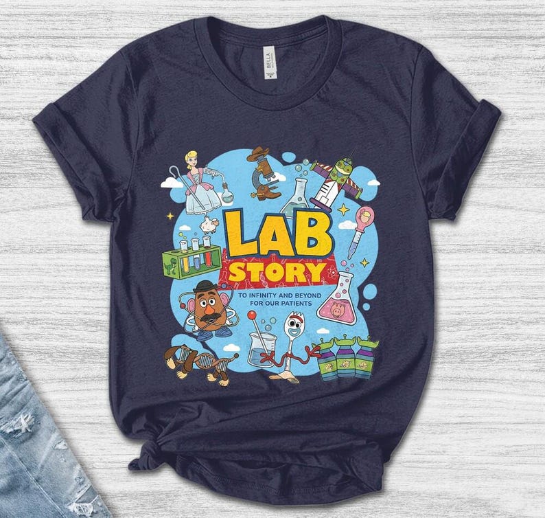 Lab Week 2026 Toy Story Shirt, Laboratory Team, Medical Lab Tech Shirt, Medical Assistant Barb, Patient Care Tech Lab Week Group Team Shirt image 3