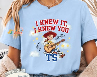 Disneyland Toy Story 5 I Knew It, I Knew You  Music Shirt, Toy Story 5 Movie 2026, Jessie Toy Story 5 Inspired Shirt
