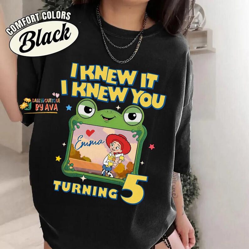 I Knew It I Knew You Were Turning 5 Shirt, Toy Story 5 Shirt, You've Got A Friend In Me Tee, Disneyland Toy Story 5 Birthday Shirt image 5