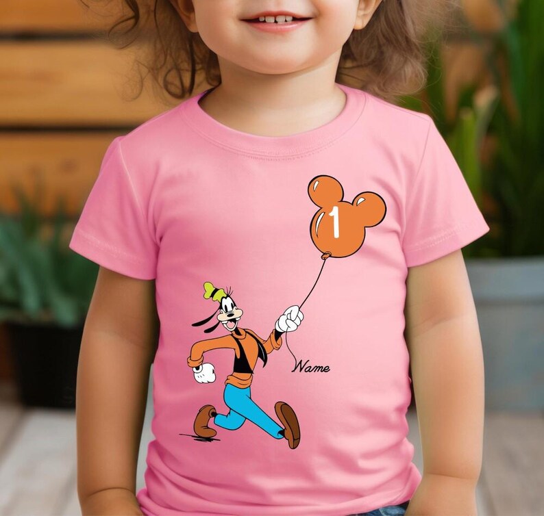 Custom Disneyland Birthday Ballon Shirt, Best Birthday Ever, Disneyland Birthday Boy Girl,Birthday Squad, Mickey & Friends Birthday Trip Tee image 3