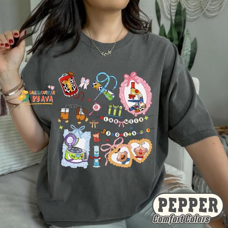 Toy Story Lab Week 2026 Group Matching Shirt, Laboratory Shirt, Chemistry Clinical Lab Scientist Gift, Chemist, Medical Tech, Lab Week 2026 image 5
