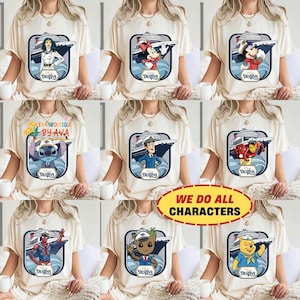Personalized Disneyland Family Cruise Line Matching Shirt, Mickey & Friends starwars Marvel Cruise Tee, Lets Cruise Wish Dream Magic Destiny afbeelding 1