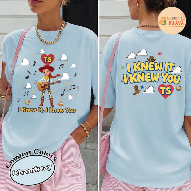 Disneyland Pixar Toy Story 5 I Knew It I Knew You Shirt, Toy Story 5 Inspired Shirt, I Knew It I Knew You Inspired Tshirt bild 1
