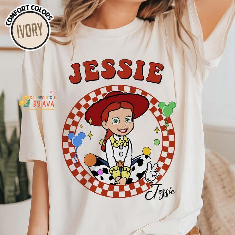 Custom All Disneyland Pixar Toy Story Checkered Shirt, Woody Buzz Jessie Rex Lotso, Family Vacation Tee, Personalized Group Matching Tee image 5