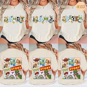 Toy Story Mommy Daddy T-Shirt, Disneyland Mom Dad Life Tee, Dad and Mom Shirt, Mother and Father Gift Shirt, Disneyland Family Trip Shirt image 2