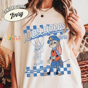 Retro Disneyland Pixar Toy Story Zootopia Peter Pan Tinker Bell Nemo All Characters Checkered Signature Shirt, Personalized Group Matching image 5
