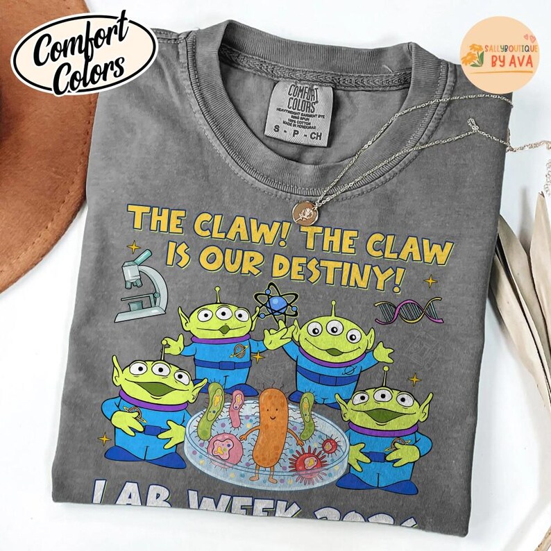 Aliens Toy Story Lab Week 2026 shirt, Lab Week Story shirt, Toy Story Aliens Lab Tech Team Science Tee, Med Lab Clinical Laboratory Matching image 3
