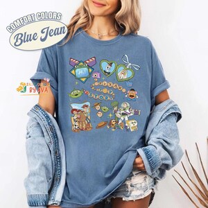 Toy Story 5 Disneyland Shirt, You've Got A Friend In Me Tee, Woody Buzz Etch Lenny Mr Spell Lilypad, Family Vacation 2026 Trip Shirt image 5