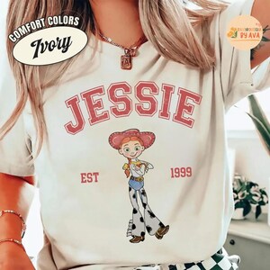 Retro Toy Story Comfort Colors Shirt, Matching Family Disneyland Shirts, Disneyland Group Shirts, Toy Story Woody Buzz Jessie Alien Birthday image 3