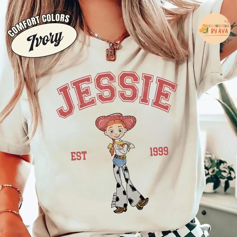 Retro Toy Story Comfort Colors Shirt, Matching Family Disneyland Shirts, Disneyland Group Shirts, Toy Story Woody Buzz Jessie Alien Birthday image 3