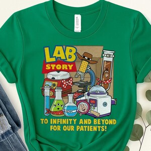 Toy Story Lab Week 2026 Shirt Lab Story Shirt Lab Week Shirt Lab Team Shirt Lab Assistant Shirt Phlebotomist Shirt Med Lab Tech Group Shirt image 6