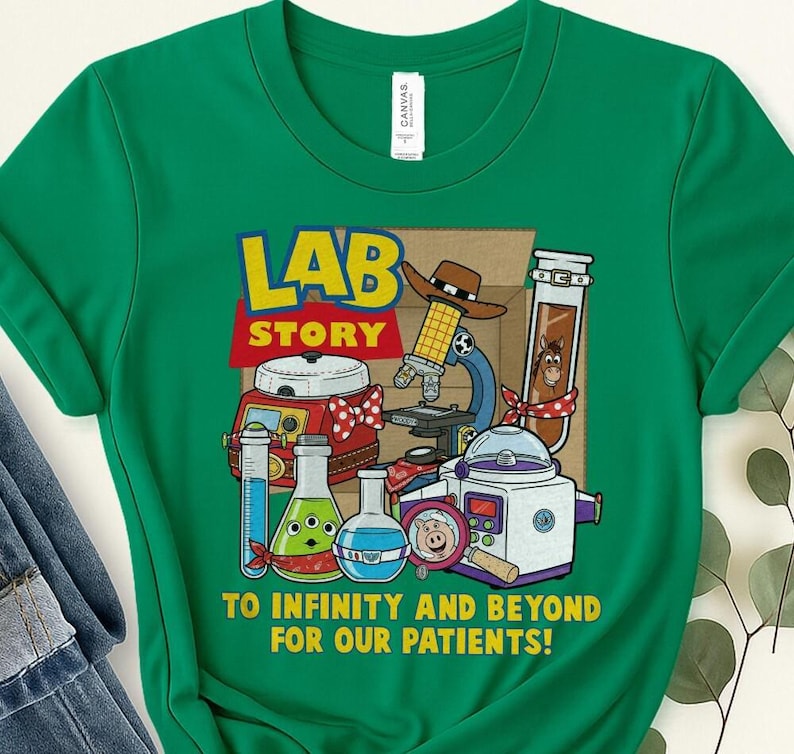 Toy Story Lab Week 2026 Shirt Lab Story Shirt Lab Week Shirt Lab Team Shirt Lab Assistant Shirt Phlebotomist Shirt Med Lab Tech Group Shirt image 6
