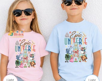Vintage Epic Universe Comfort Colors Shirt, Epic Universe Trip Shirt, Family Universe Park Trip 2026 shirt, Orlando Park Epic Universe Shirt