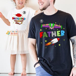 Toy Story Father And Son Matching Tees, Toy Story Dad And Daughter Matching Tee, Father's Day Gift, Family Shirts, Kids Toy Story Tee image 2