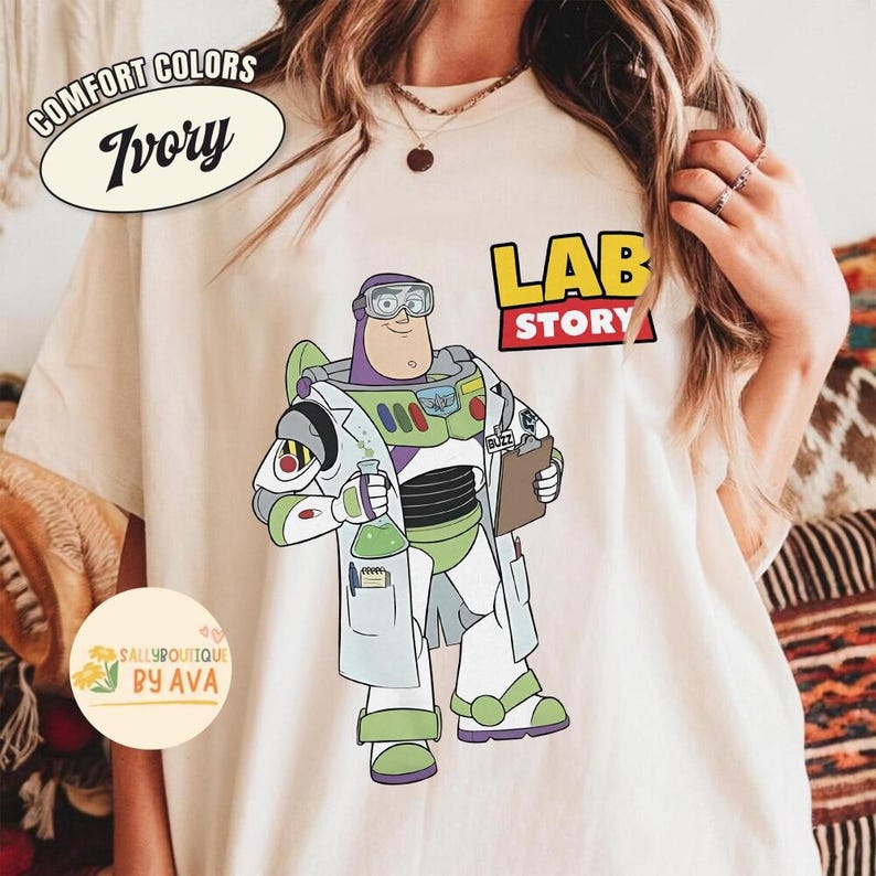 Disneyland Toy Story Lab Week 2026 Shirt, Buzz Lightyear Woody Jessie Bo Peep Lab Story 2026, Lab Team, Med Lab Clinical Laboratory Shirt image 5
