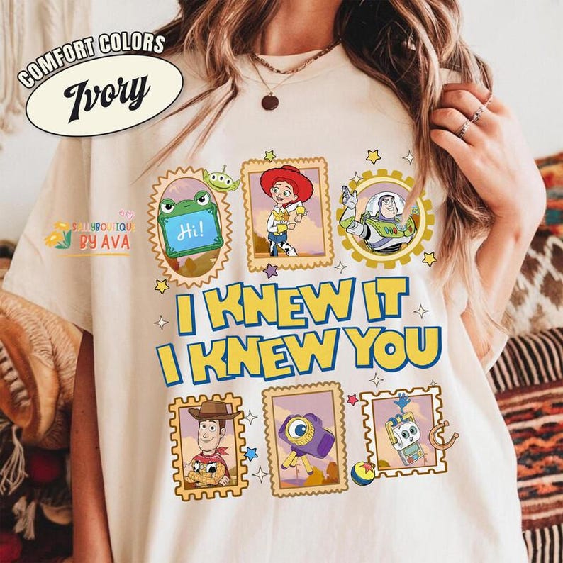 Disneyland Pixar Toy Story 5 I Knew It I Knew You Shirt, Lilypad Buzz Woody Jessie Toy Story Land You've Got a Friend In Me Shirt image 5