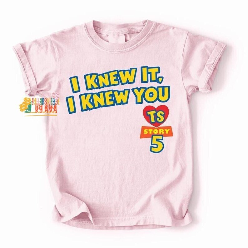 Disneyland Pixar Toy Story 5 I Knew It I Knew You Shirt, Toy Story 5 Inspired Shirt, I Knew It I Knew You Inspired Tshirt image 4