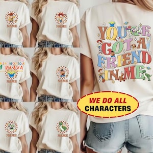 You've Got A Friend In Me Toy Story Shirt, Toy Story Family Matching Shirt, Woody Buzz Lightyear Toy Story Shirt, Toy Story Birthday Shirt image 1