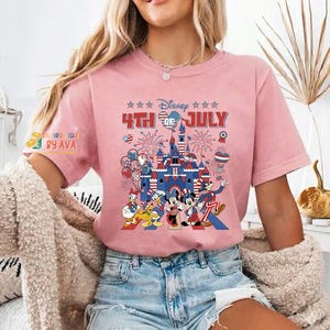 Mickey And Friends Disneyland 4Th Of July Shirt, Happy 4Th Of July, Happy Independence Day Shirt, 250 Years Celebration Shirt image 4
