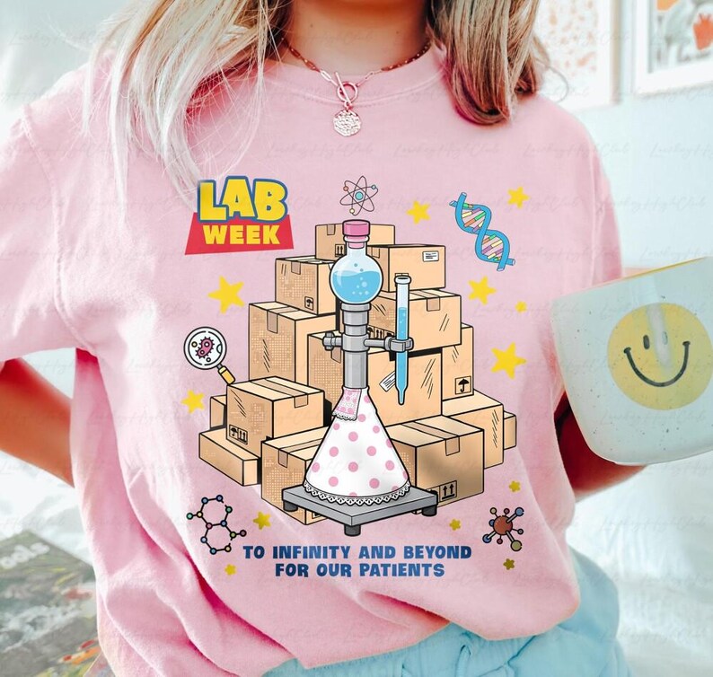Toy Story Lab Week 2026 Shirt, Lab Story Med School Shirt, Phlebotomist Lab Assistant Clinical Laboratory Shirt, Medical Tech Mlt Mls image 3