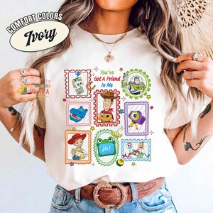 Toy Story 5 Shirt, You've Got A Friend In Me Tee, Disneyland Pixar Woody Buzz Etch Lenny Mr Spell Lilypad, Family Vacation 2026 Trip Shirt image 1