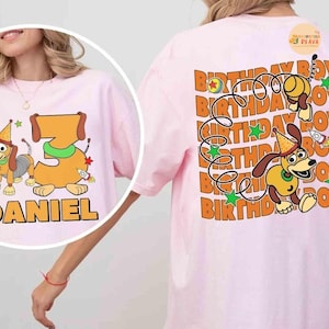 Disneyland Toy Story Birthday shirts, Disneyland Birthday Squad Crew Boy Girl shirts, Toy Story Birthday Family Shirt, Birthday Party afbeelding 4