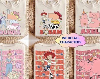 Disneyland Toy Story Birthday shirts, Disneyland Birthday Squad Crew Boy Girl shirts, Toy Story Birthday Family Shirt, Birthday Party