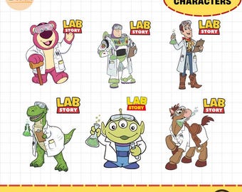 Disneyland Toy Story Lab Woche 2026 PNG, Buzz Lightjahre Woody Jessie Bo Peep Laborgeschichte 2026, Lab-Team Geschenk, Med Lab Klinisches Labor Png